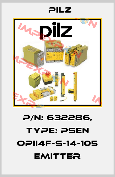 p/n: 632286, Type: PSEN opII4F-s-14-105 emitter Pilz