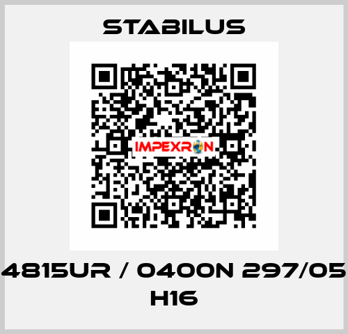 4815UR / 0400N 297/05 H16 Stabilus