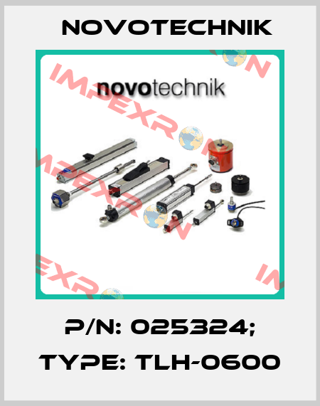 p/n: 025324; Type: TLH-0600 Novotechnik