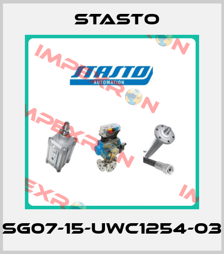 SG07-15-UWC1254-03 STASTO
