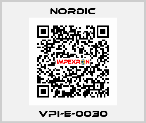 VPI-E-0030 NORDIC