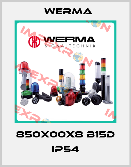 850X00X8 B15D IP54 Werma