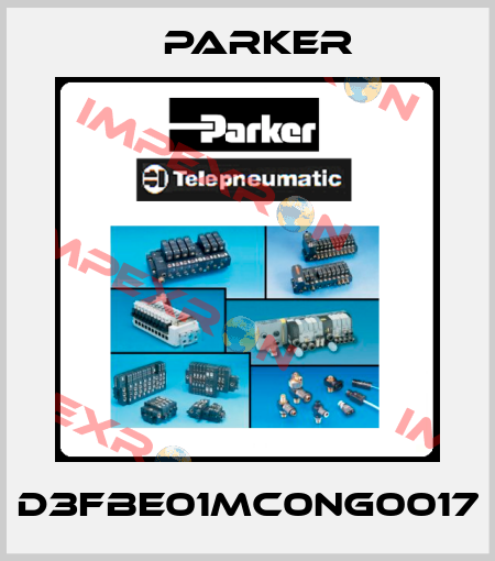 D3FBE01MC0NG0017 Parker