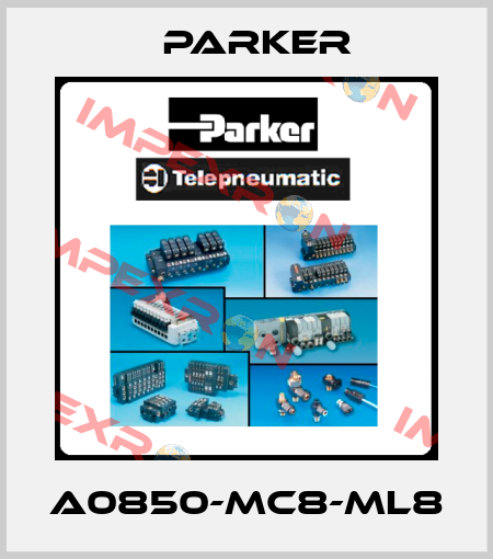 A0850-MC8-ML8 Parker