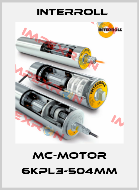 MC-MOTOR 6KPL3-504mm Interroll