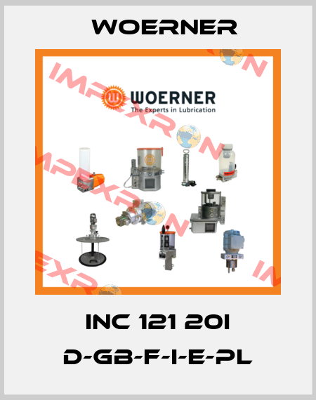 INC 121 20I D-GB-F-I-E-PL Woerner