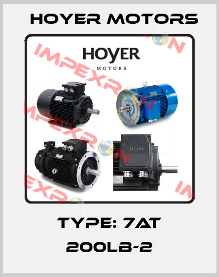 Type: 7AT 200LB-2 Hoyer Motors