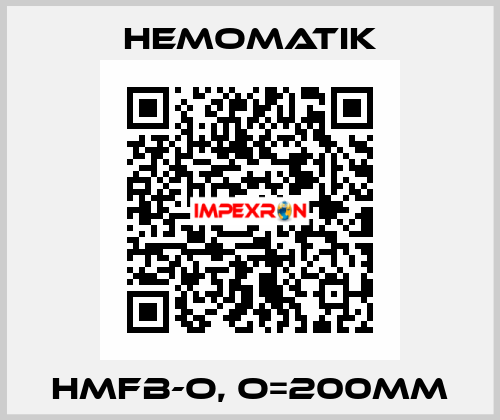 HMFB-O, O=200mm Hemomatik