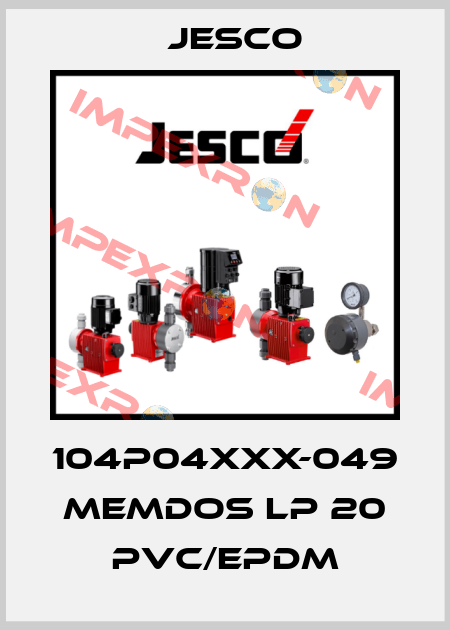 104P04XXX-049  MEMDOS LP 20 PVC/EPDM Jesco