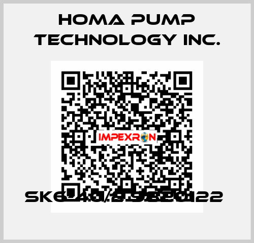 SK6-40/2 9820122  Homa Pump Technology Inc.