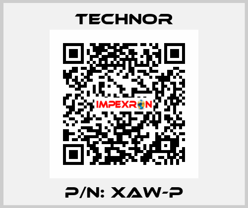 P/N: XAW-P TECHNOR