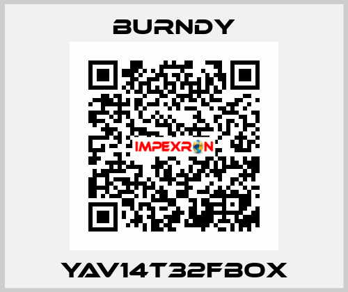 YAV14T32FBOX Burndy