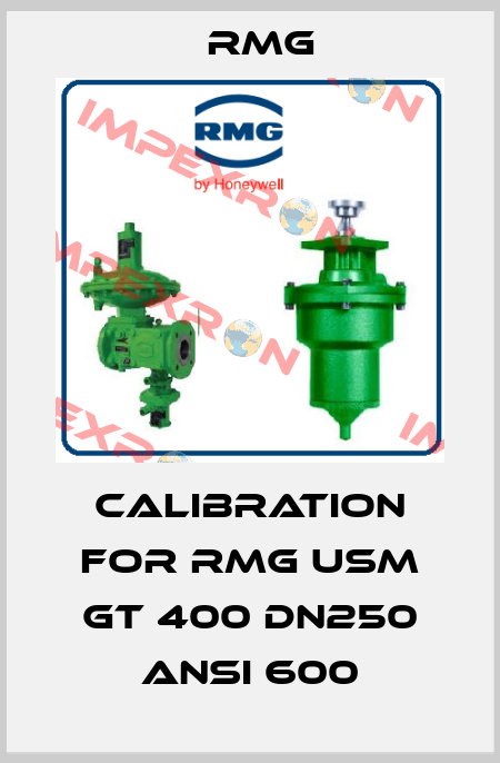 Calibration for RMG USM GT 400 DN250 ANSI 600 RMG