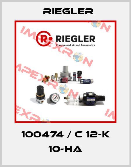 100474 / C 12-K 10-HA Riegler
