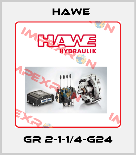 GR 2-1-1/4-G24 Hawe