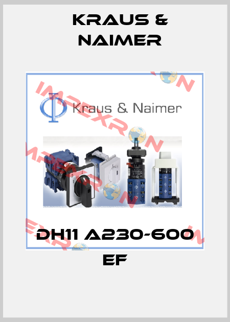 DH11 A230-600 EF Kraus & Naimer