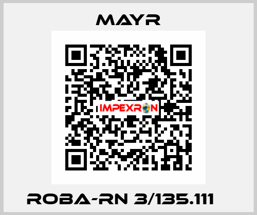  ROBA-RN 3/135.111    Mayr