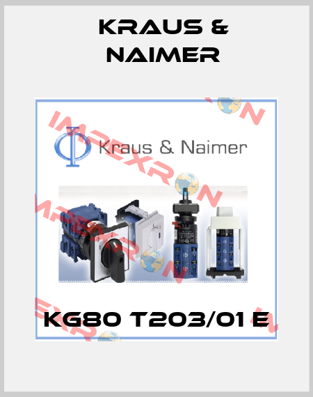 KG80 T203/01 E Kraus & Naimer