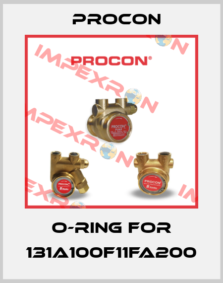O-ring for 131A100F11FA200 Procon