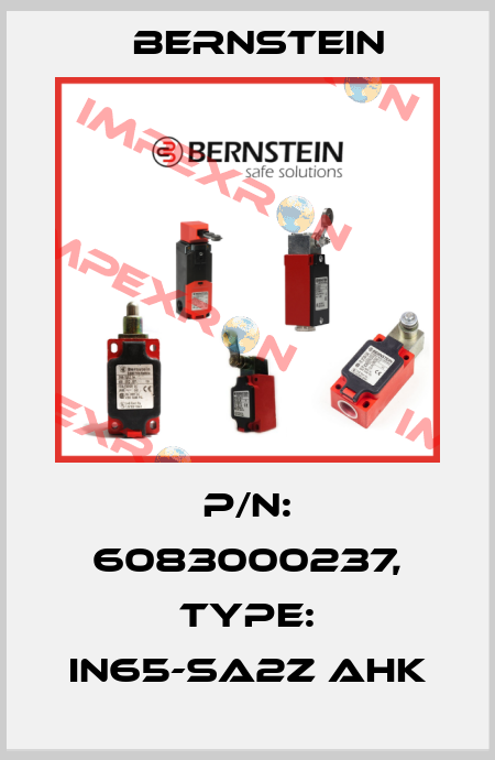 P/N: 6083000237, Type: IN65-SA2Z AHK Bernstein