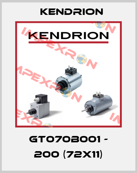 GT070B001 - 200 (72x11) Kendrion