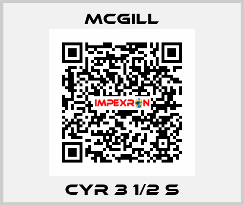 CYR 3 1/2 S McGill