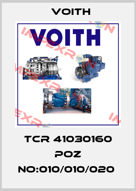 TCR 41030160 POZ NO:010/010/020  Voith