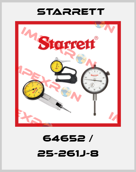 64652 / 25-261J-8 Starrett