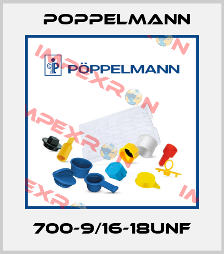 700-9/16-18UNF Poppelmann