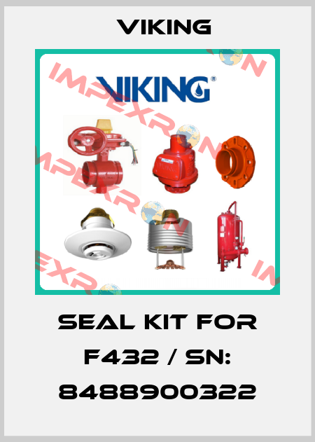 seal kit for F432 / Sn: 8488900322 Viking