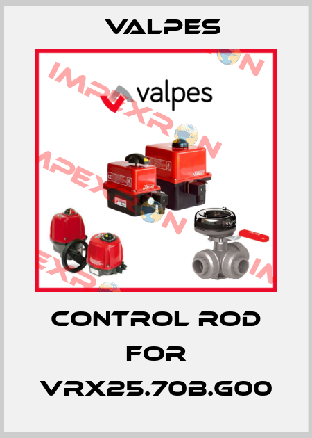 control rod for VRX25.70B.G00 Valpes