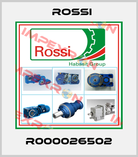 R000026502 Rossi