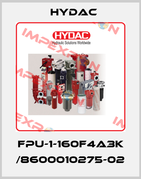 FPU-1-160F4A3K /8600010275-02 Hydac