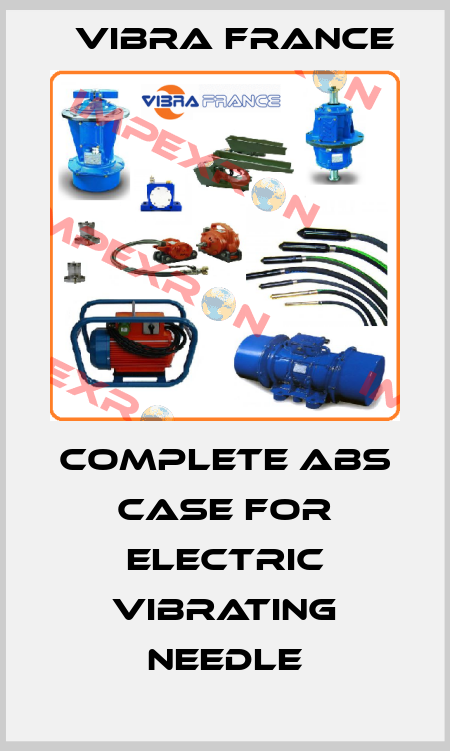 Complete ABS case for electric vibrating needle Vibra France