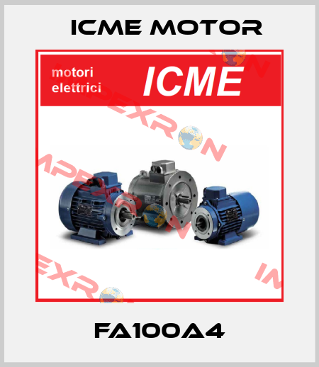 FA100A4 Icme Motor