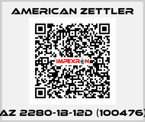 AZ 2280-1B-12D (100476) AMERICAN ZETTLER