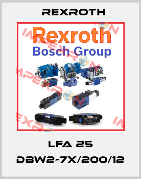 LFA 25 DBW2-7X/200/12 Rexroth