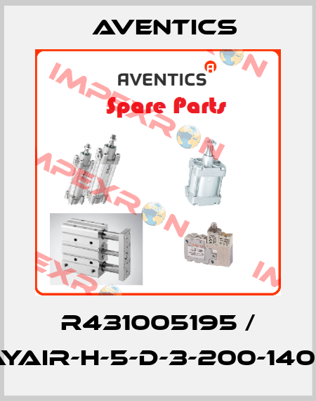 R431005195 / RELAYAIR-H-5-D-3-200-140-15LB Aventics