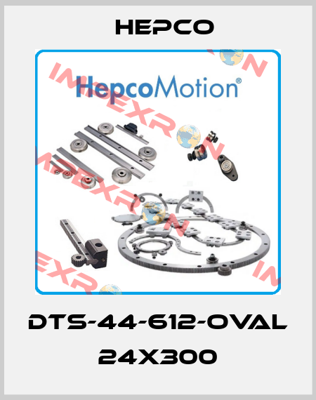 DTS-44-612-OVAL 24x300 Hepco