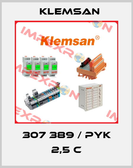 307 389 / PYK 2,5 C Klemsan