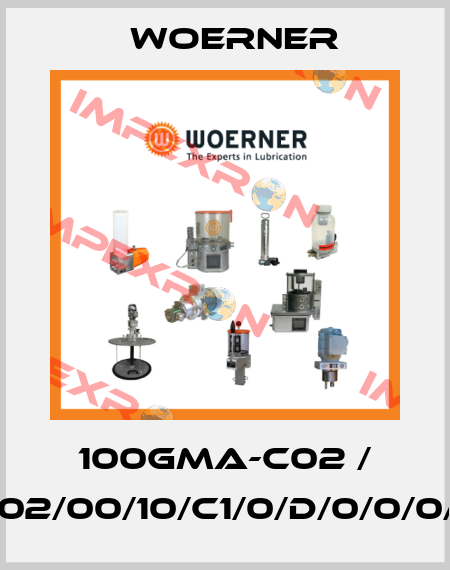 100GMA-C02 / GMA-C02/00/10/C1/0/D/0/0/0/0/0/25 Woerner