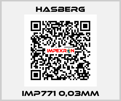 imp771 0,03mm Hasberg