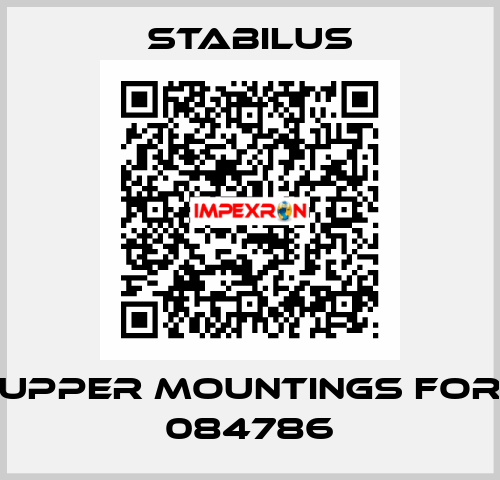 upper mountings for 084786 Stabilus