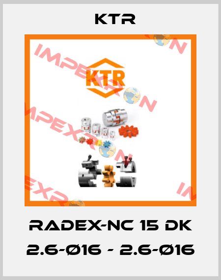 RADEX-NC 15 DK 2.6-Ø16 - 2.6-Ø16 KTR
