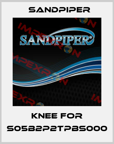 knee for S05B2P2TPBS000 Sandpiper