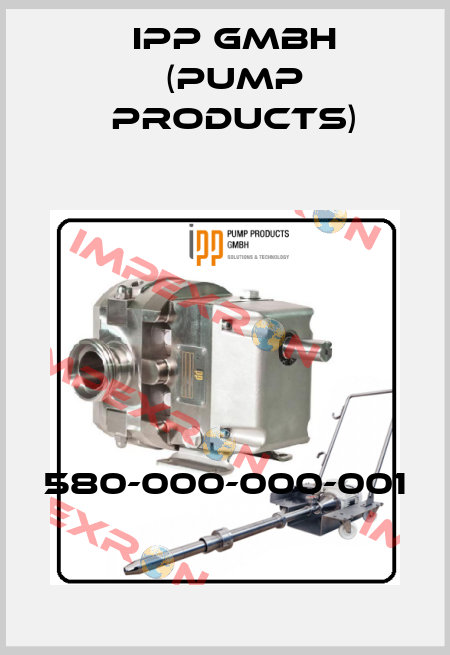 580-000-000-001 IPP GMBH (Pump products)