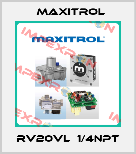 RV20VL  1/4NPT Maxitrol