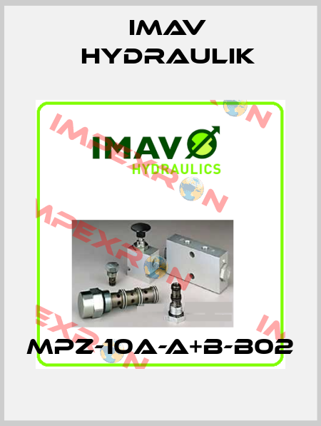 MPZ-10A-A+B-B02 IMAV Hydraulik