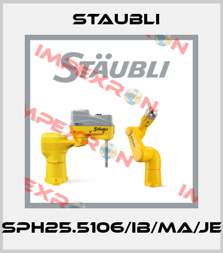 SPH25.5106/IB/MA/JE Staubli
