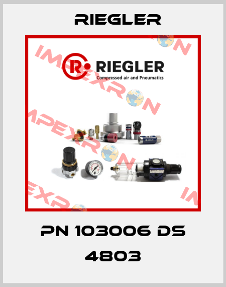 PN 103006 DS 4803 Riegler